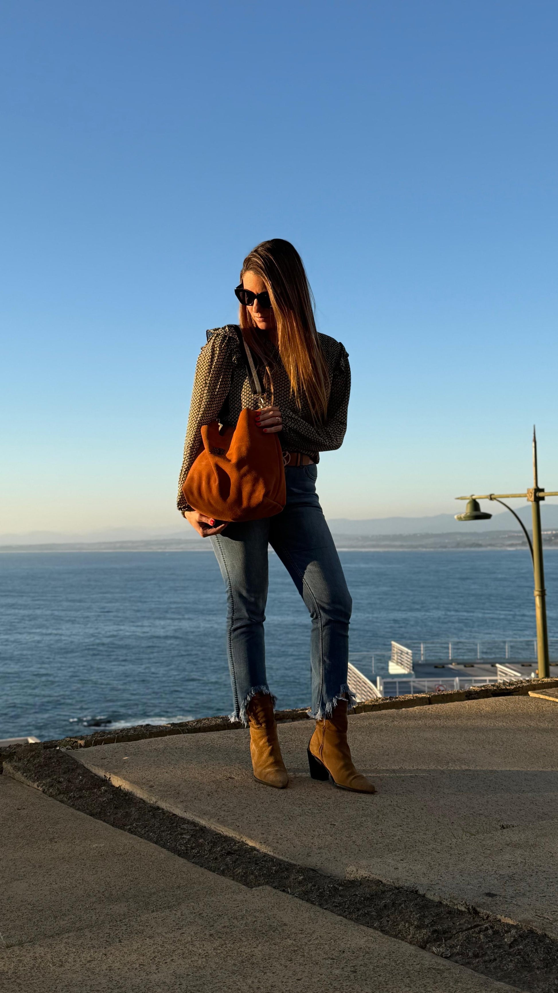 Cartera Tote Camel · Noel Belén Indumentaria